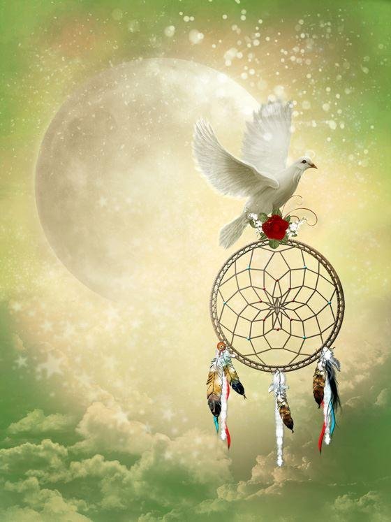 "Dream Catcher" puzzle, from http://puzzledhearts.com/ph?pid=dove