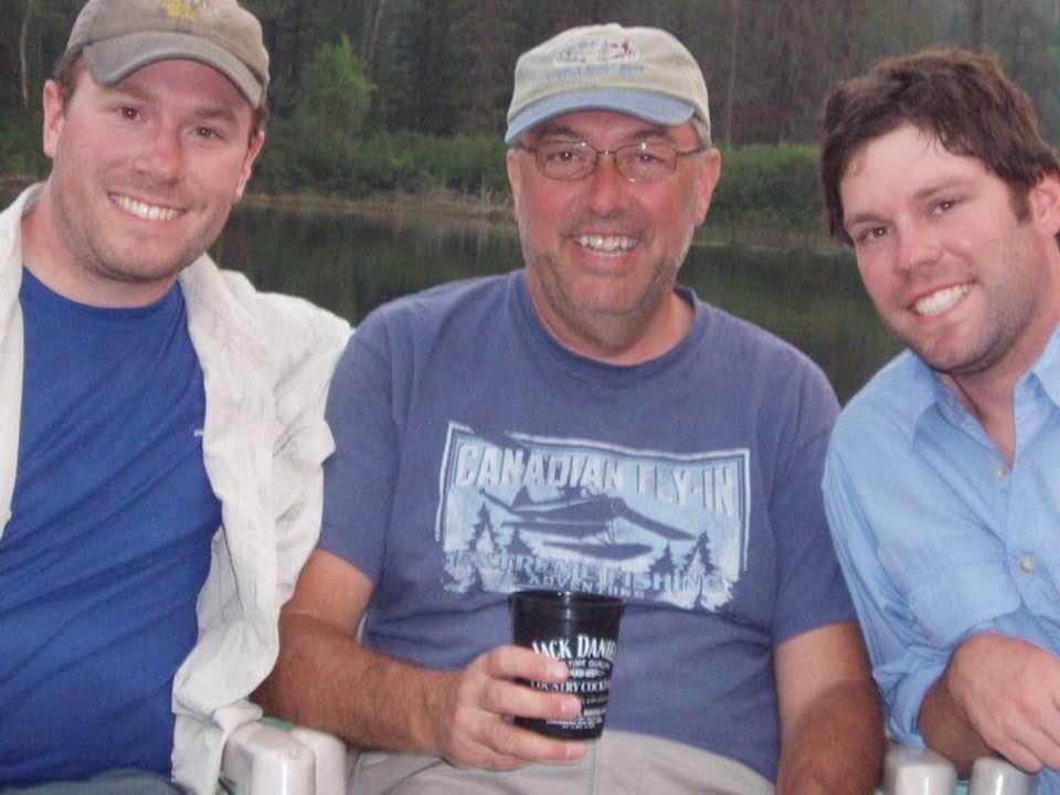 Headed on yet another fishing trip. This picture was taken a few years ago!