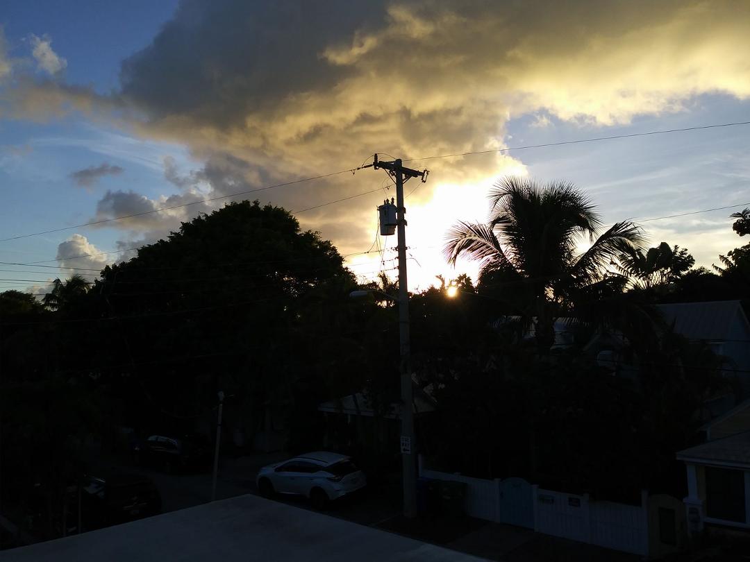 Sunset tonight from my apartment
