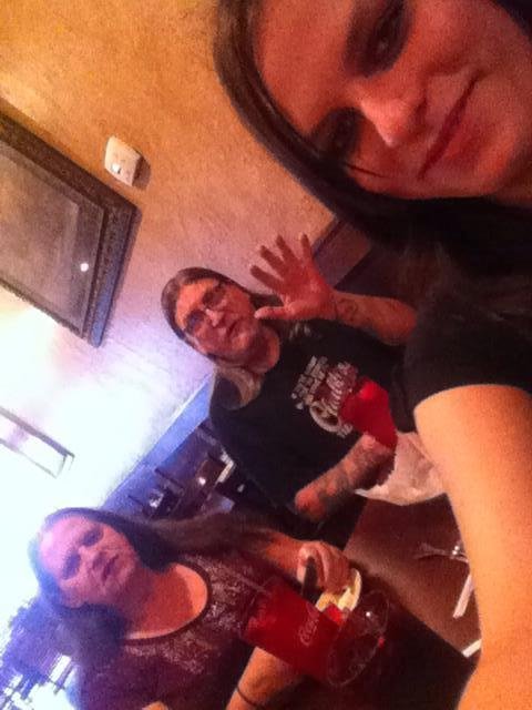 Having dinner with my favorite