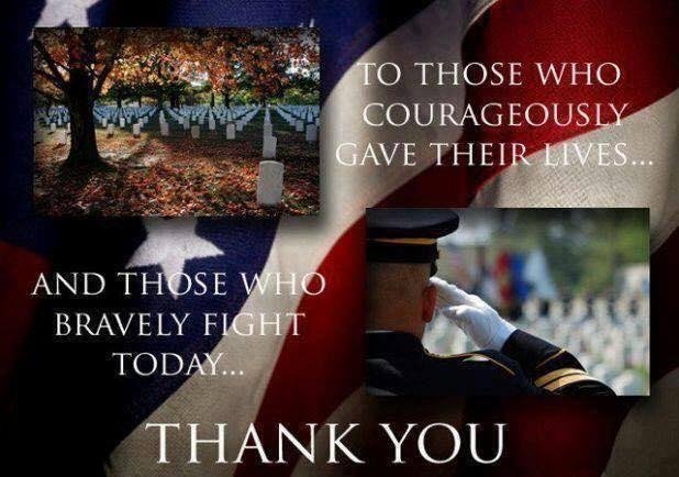 Thank you for your service!!