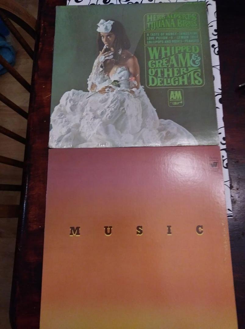 Picked up two albums at Goodwill this evening...slight wear on the covers, but PRISTINE vinyl. As you can see the TB album still has most of the original shrink wrap on it. The other one is Mason Williams's 3rd album for Wa