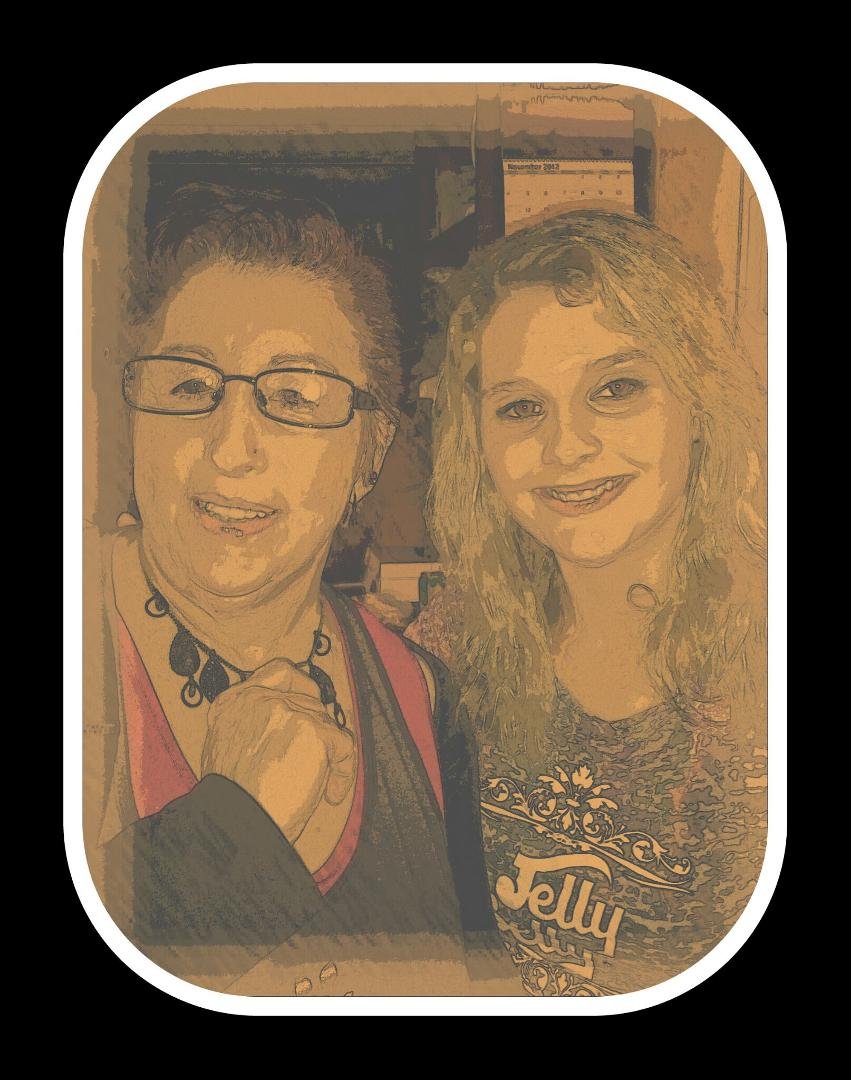 Mary and loving granddaughter Paulina