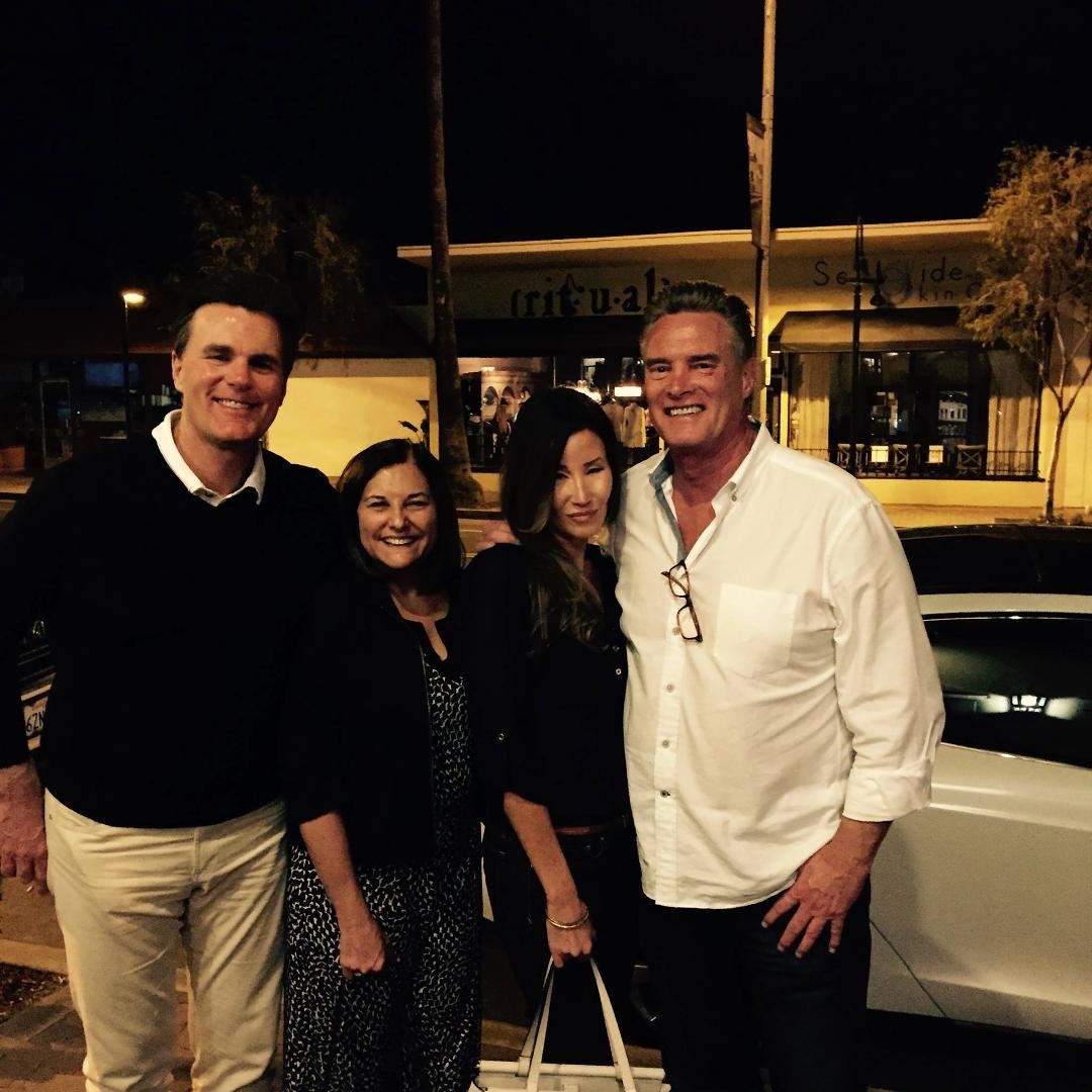 Dinner with old friends!