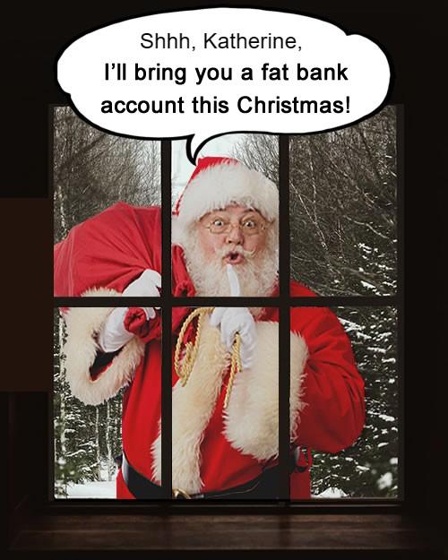 A small one will be fine, thanks Santa!