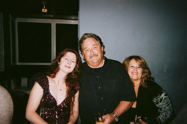 Stephanie's Mom and Dad and Laurel Barron at Dexter's Wrap Party.