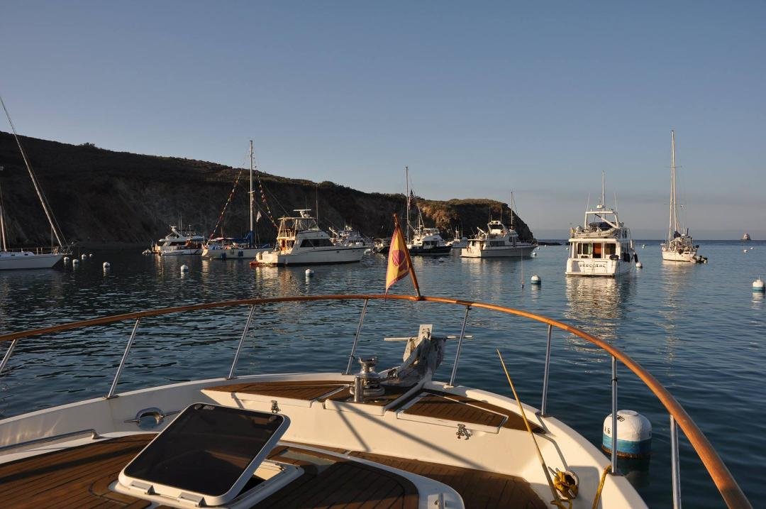 Visiting Cherry Cove, Catalina Island, for a couple of days. Ran up to Santa Barbara for a couple of day then on to Santa Cruz Island. Spent the night and ran back to Catalina. Back home in the morning.