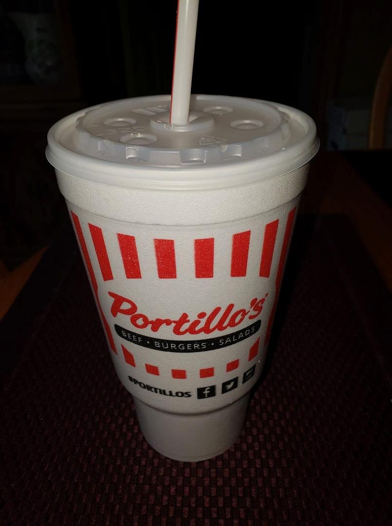 Sherry tried out the Portillos by east town mall in Madison food was good. I liked the 50s 60s theme inside old Milwaukee Braves old posts of like forbidden planet and old venture surfer music albums on the wall. Crazy busy