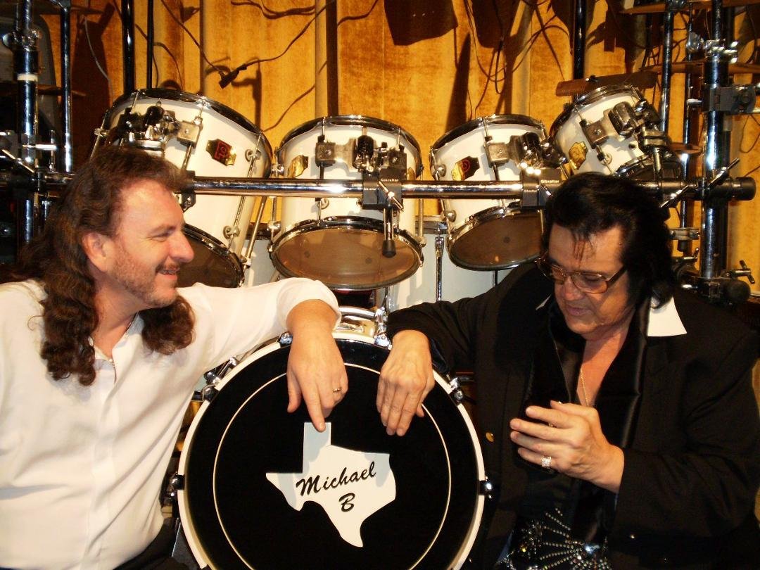 I lost a good friend yesterday and the world lost a great entertainer. Johnny Harra passed away. He was THE premier Elvis tribute artist (NOT "impersonator") and I was fortunate enough to be able to play for him on his rece