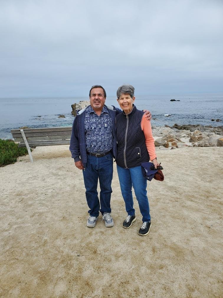 Visiting with Susan in Pacific Grove, had a great time.