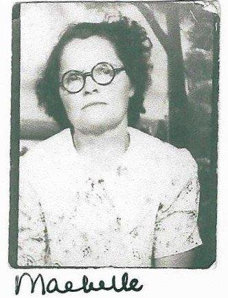 Daddy had two sisters. This is Maybelle.