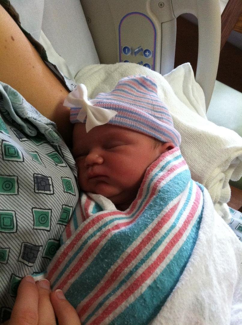 Welcome to our new granddaughter, Avery Elizabeth Schettenhelm, born Sept. 29, 7:46AM, 7lb1oz, 18.5 in.  We are all so excited.