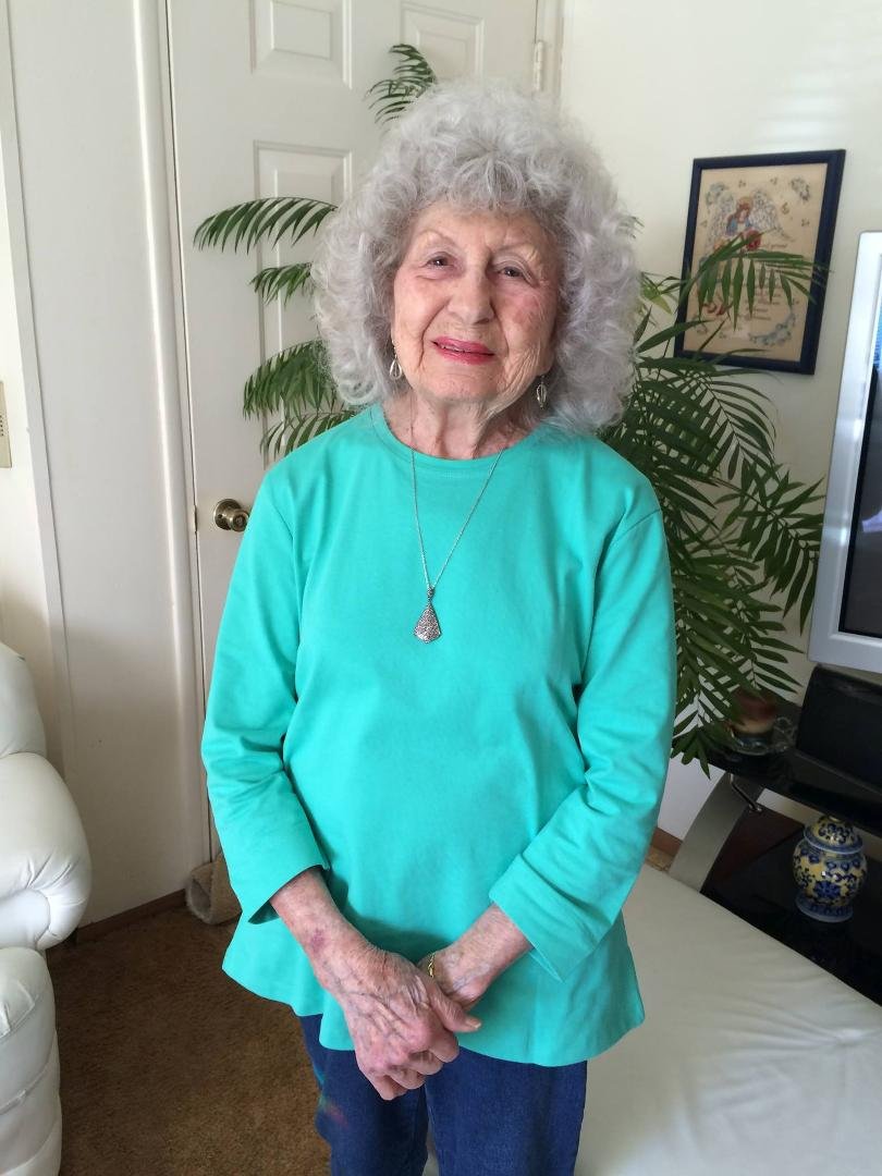 My beautiful 93 year old mother 😄
