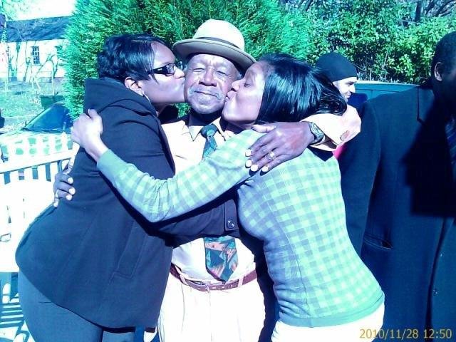 Princess Dia, Papa Bo and my daughter Bianca
