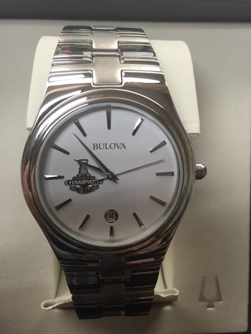 A big thank you out to one of my bosses Chicago Blackhawks owner Rocky Wirtz. I love my 2015 Stanley Cup watch. Now that's a nice birthday gift! Go Hawks!