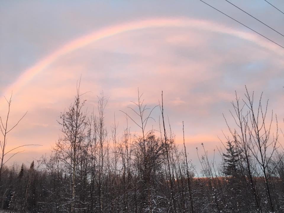 Yesterday's sunrise 🌈