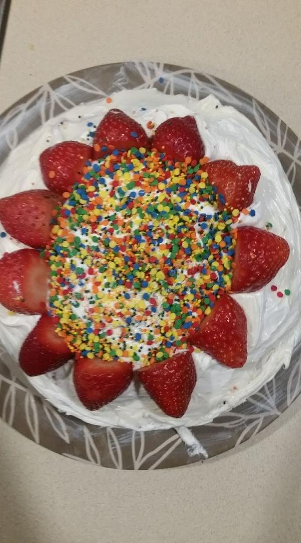 Taryns birthday cake for uncle jimmy. Shhhh...it's a surprise