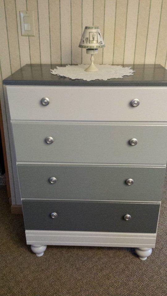 This is the dresser I refinished Linda Mann Owens