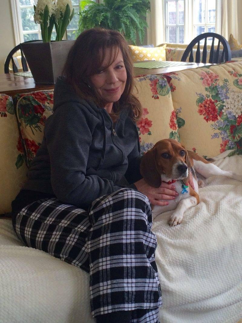 Wonderful time with Deb and George...Deb hired me 28 yrs ago at the original Hy's Steakhouse...been friends ever since...great memories still being made...love ya Deb!!! But most of all my little peanut beagle George... Kim