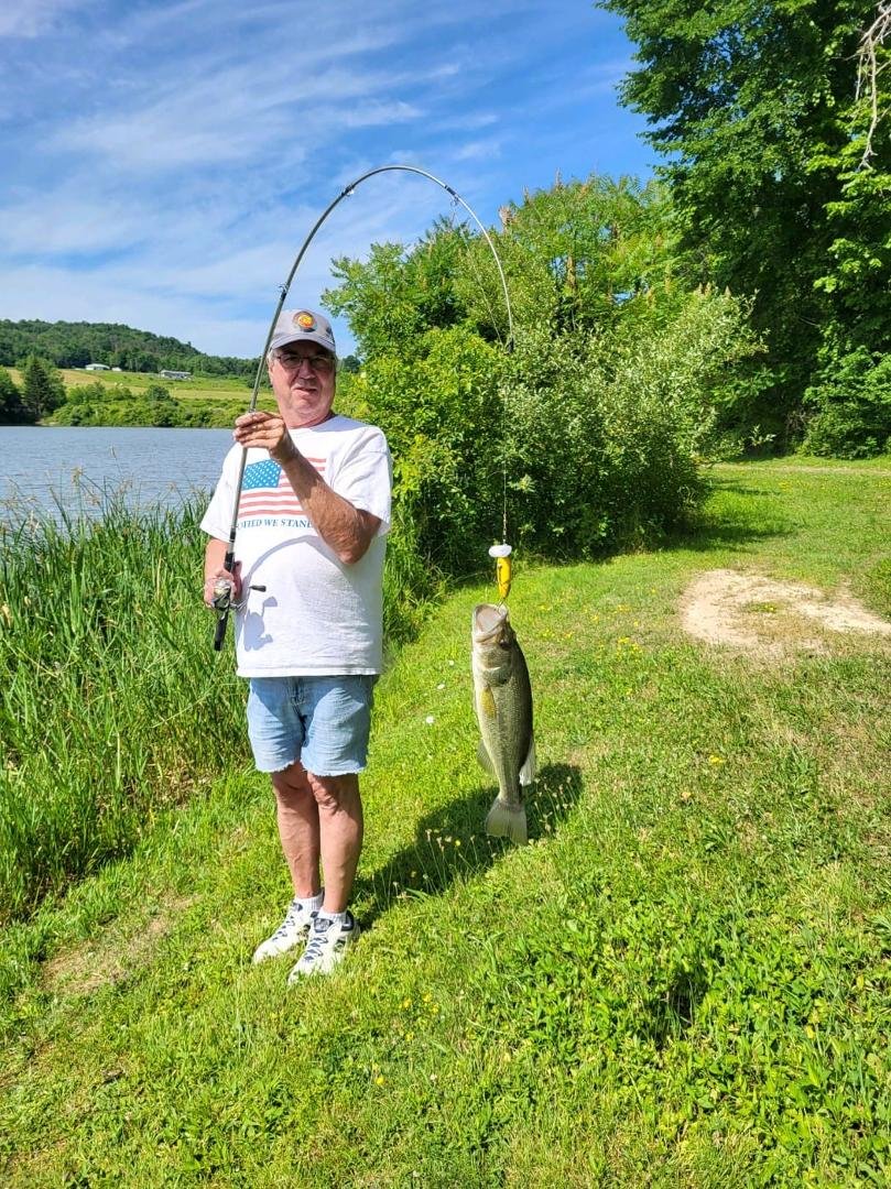 This one didn't get away. And yes, it was catch & release !