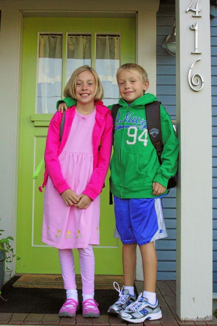 Big 2nd Graders now. Wait!!! Not sooooo fast........