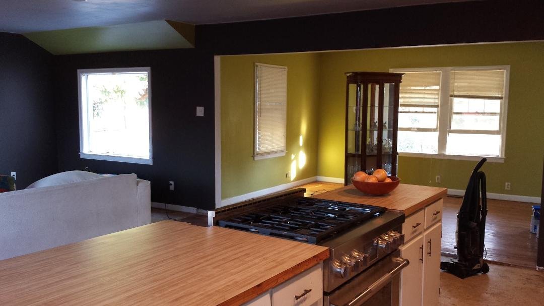 Long way from finished but moving forward :) Tami, helped me pick out the colors and paint. Thank you Tami!!