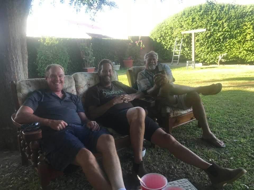 Old freinds Whittier Jim ,Roger , Ozzie
