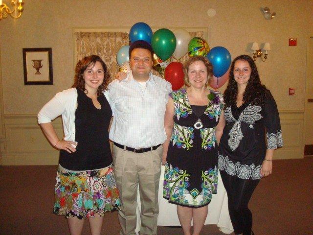 Habboub family: Melissa, Ezzat, Lisa & Sarah
