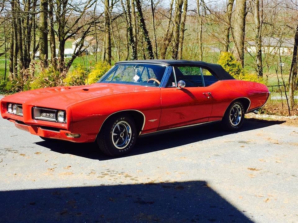 The old GTO is all cleaned up ready for the first car show of the year next Saturday