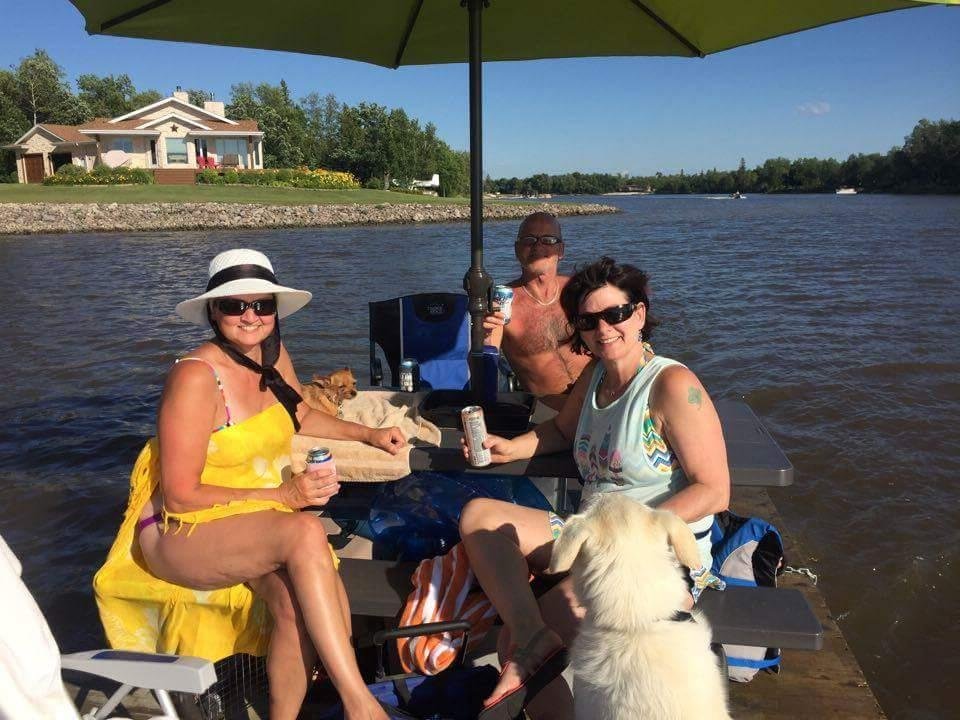 great friends great time on Netley's Creek