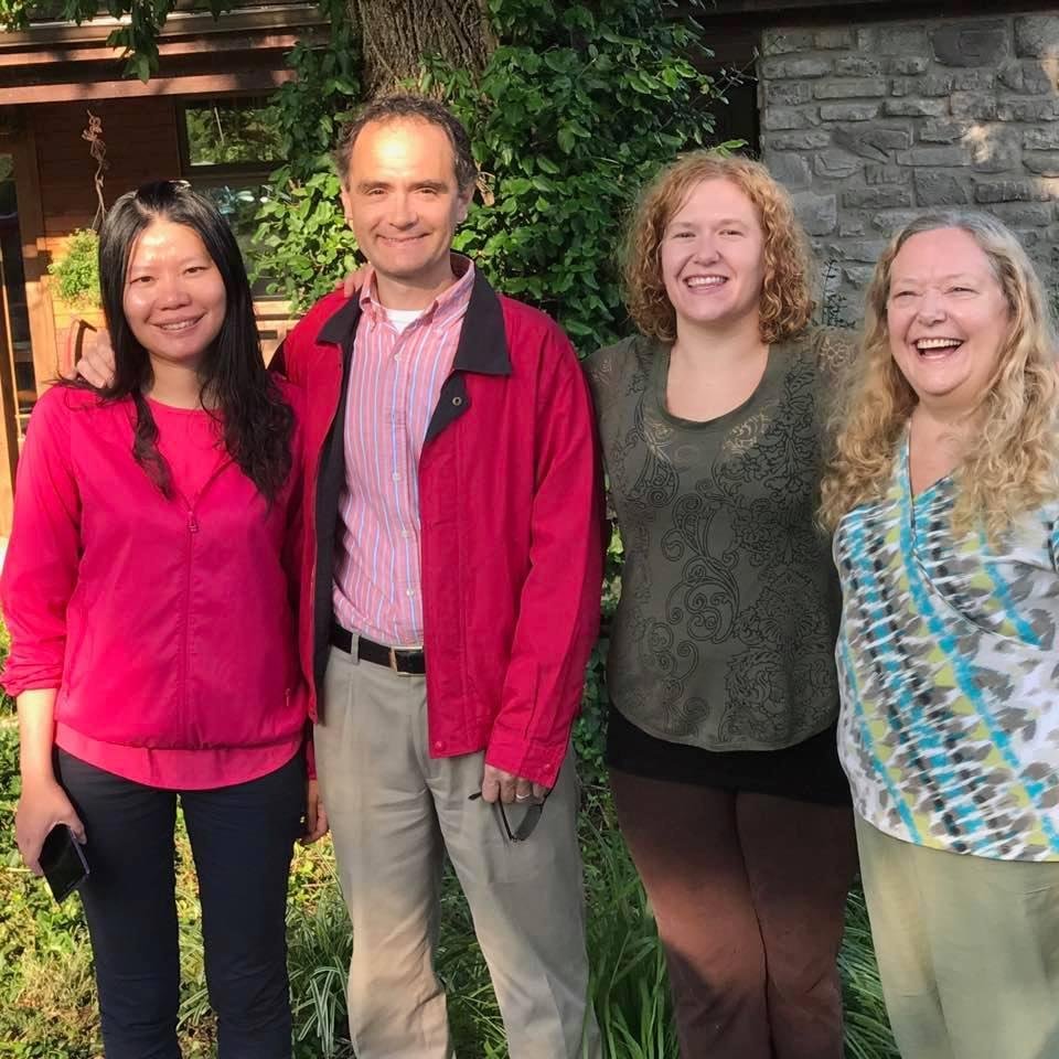 Great visit with Katrina and Diane. So good to see them -- fun time.