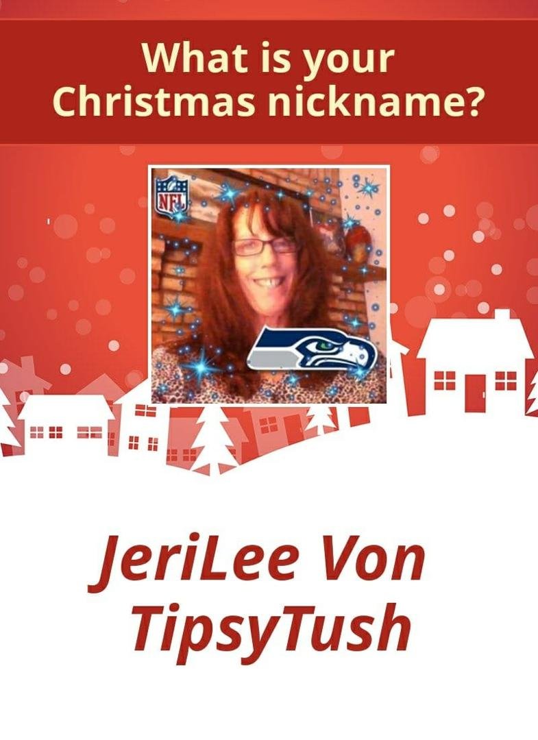 Wow! That's quite the Christmas name!
