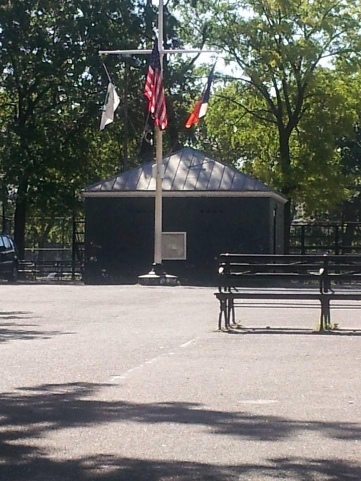 Sitting down in the park it nice under the shade