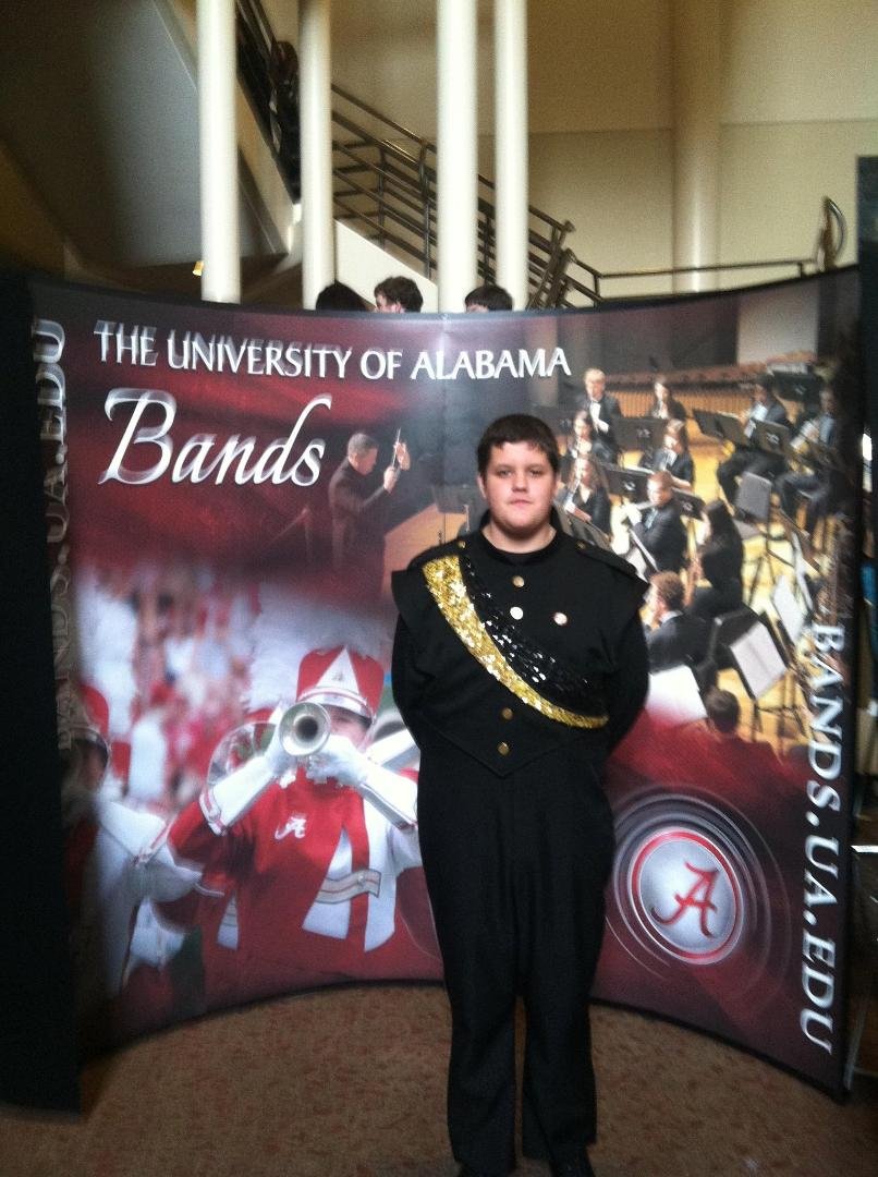 Well got home from 4 days of Tuscaloosa Alabama, nothing like being on the mountaintop...  heard some excellent bands and music last three days, from Million Dollar Band, concert bands, jazz and 400 hundred high school kids
