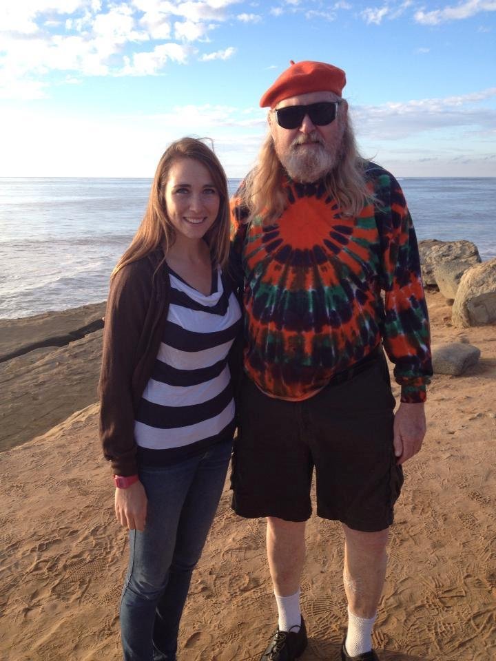 Thanksgiving with my daughter, Esther, at Point Loma Tide Pools.