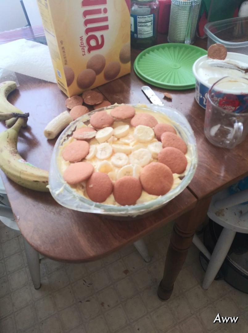 Finishing Up
My Banana Pudding