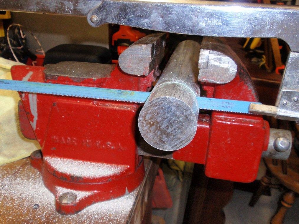 The beginning of a rear wheel spacer