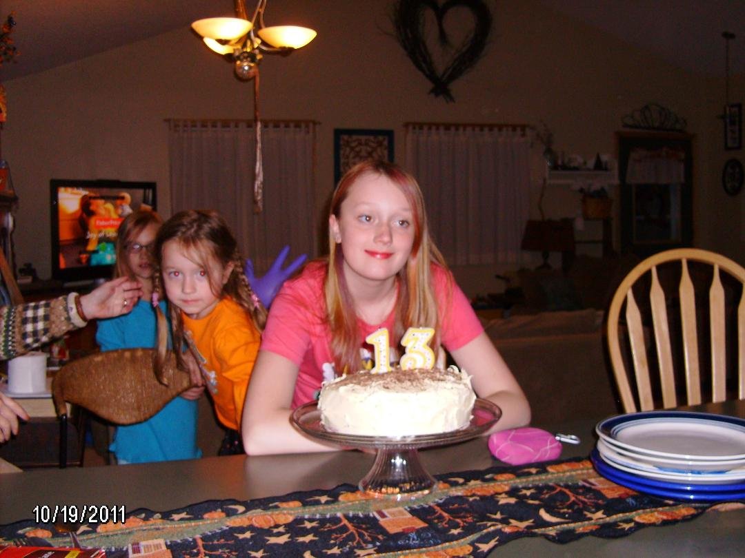 Winter's Party red velvet cake and raspberries!