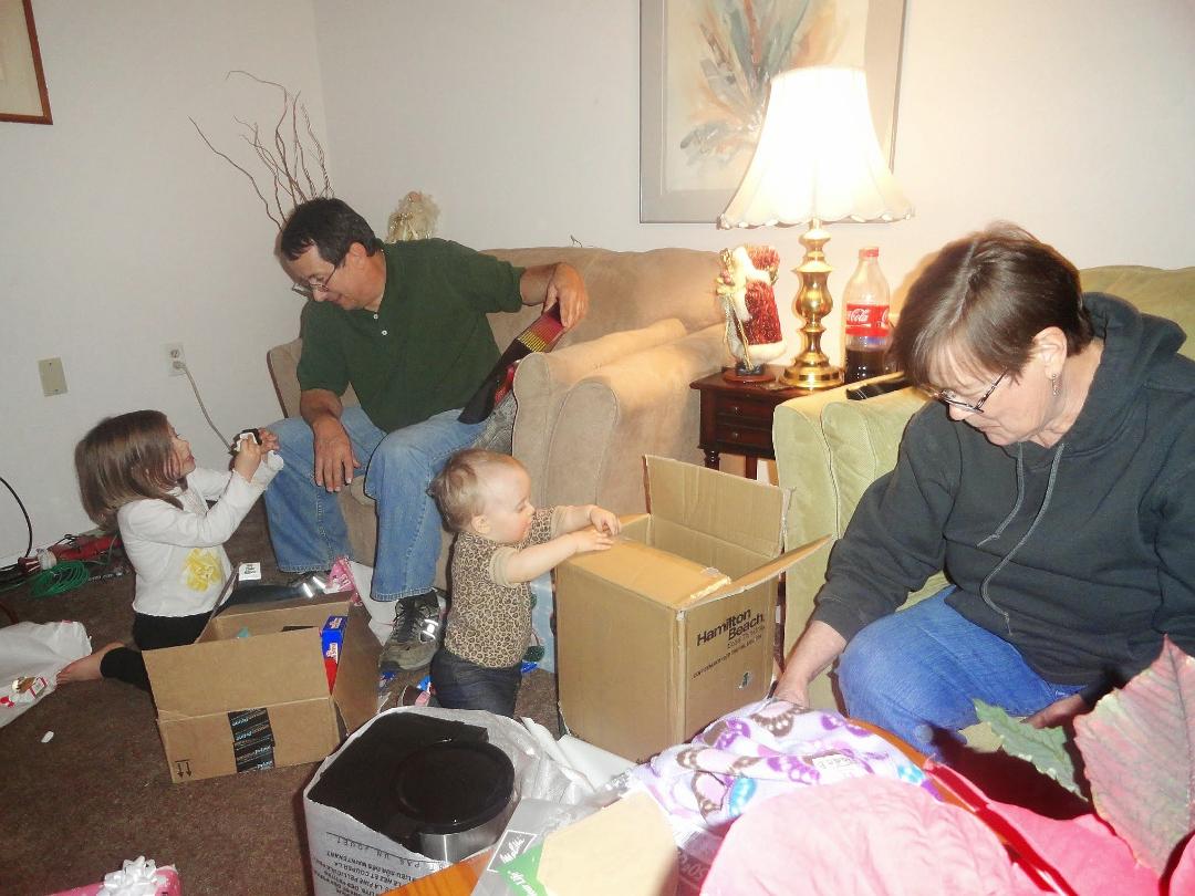 Remembering my mom, Judith Sodeman-Lee.  In the background: mom's grandbabies and [difficult] son.  She went through more than I could ever imagine enduring.  An honest, loving soul.