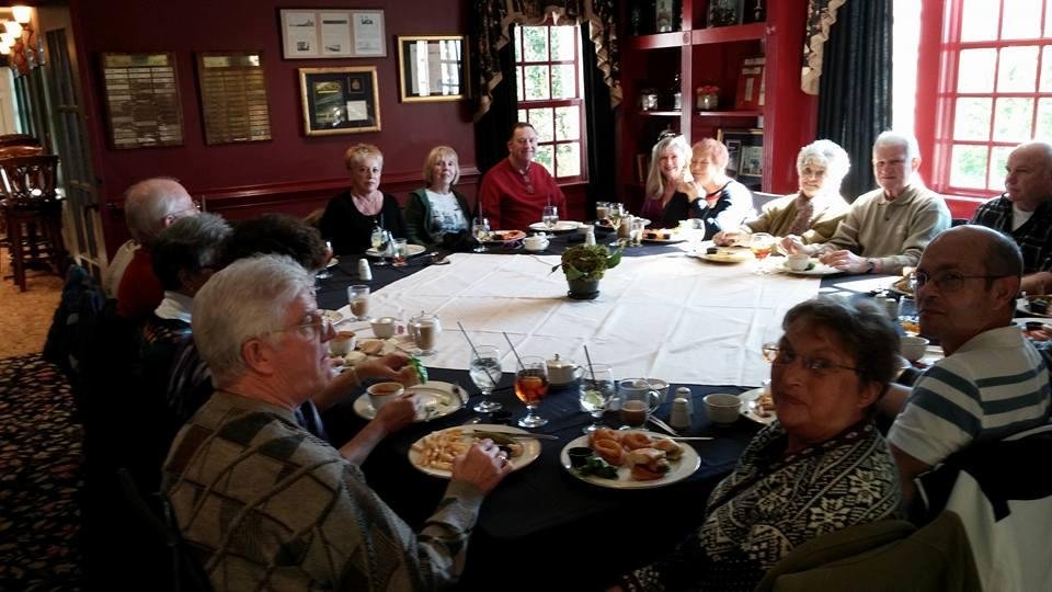 Pine Lakes Country Club today. St.Philip retirees group enjoyed each other and the luncheon.