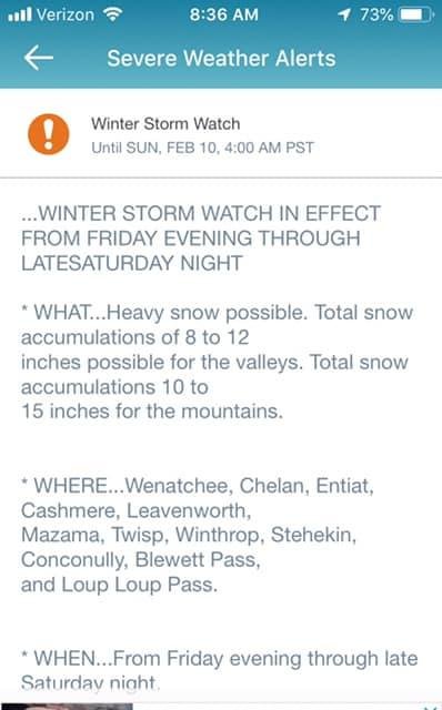 Okay, maybe I over did my “I like snow” thing. 🤪