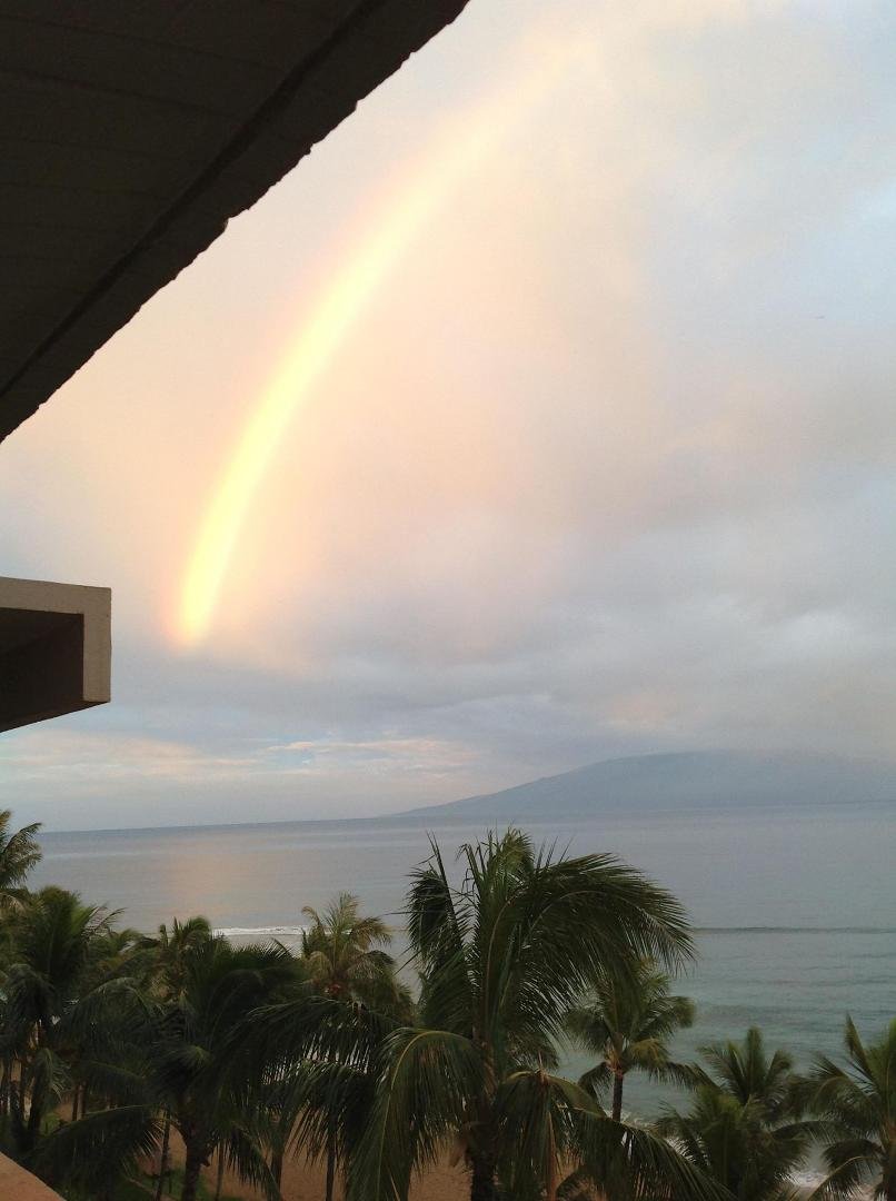 Our first rainbow!!