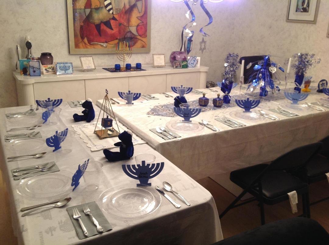 Chanukah at the Binders. :)