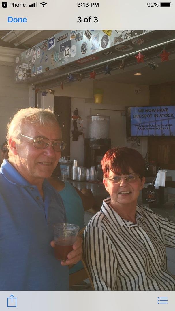 Down At Oakdale Yacht with Jim Comiskey Benny And his wife