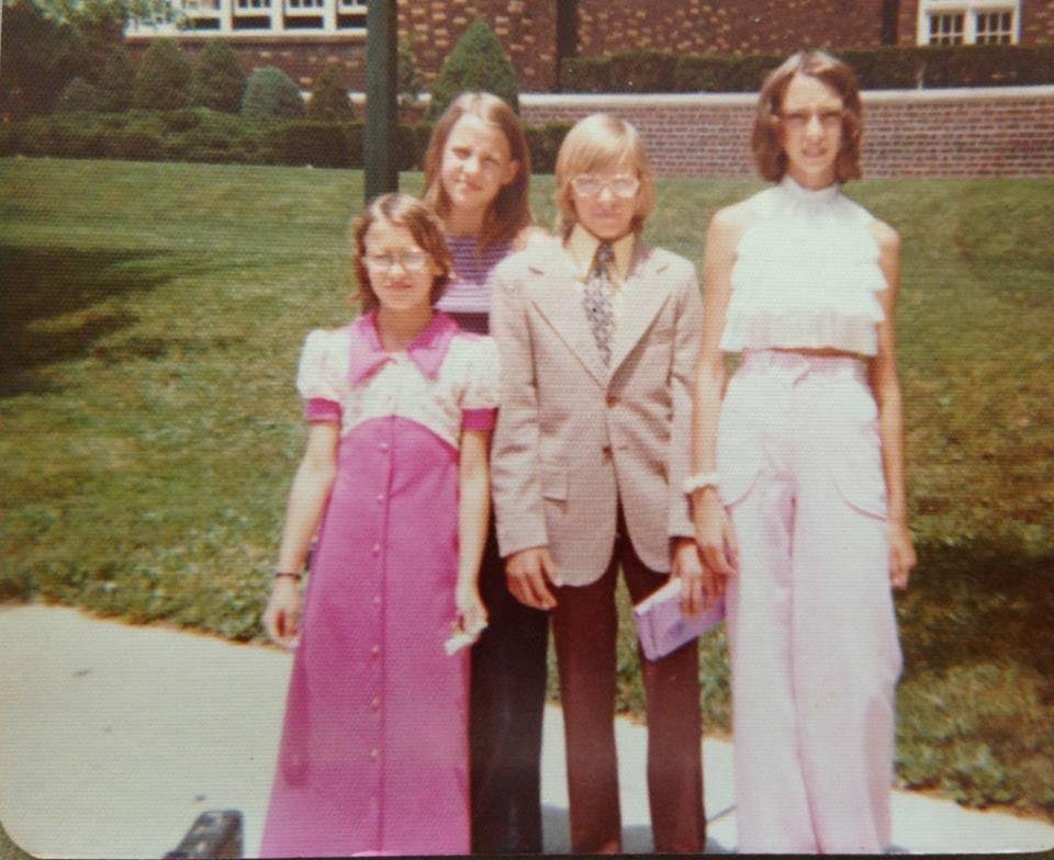 My kids at Meramec School back in the day.