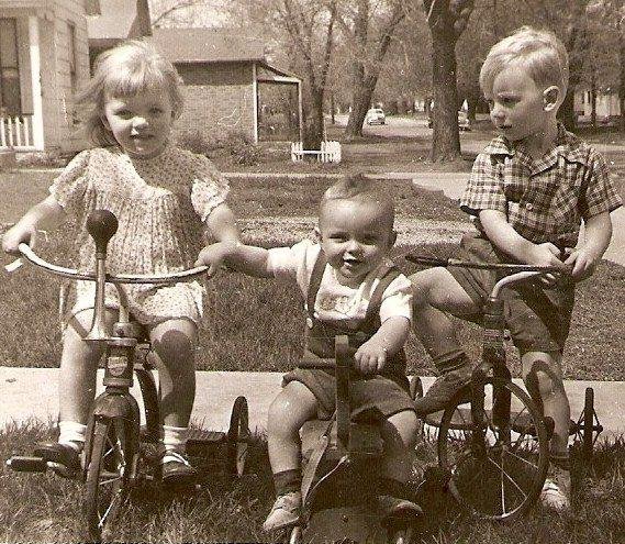 Throw Back Thursday - 1950's!
With my brother, Jim Severe, & my cousin Bruce Edwards