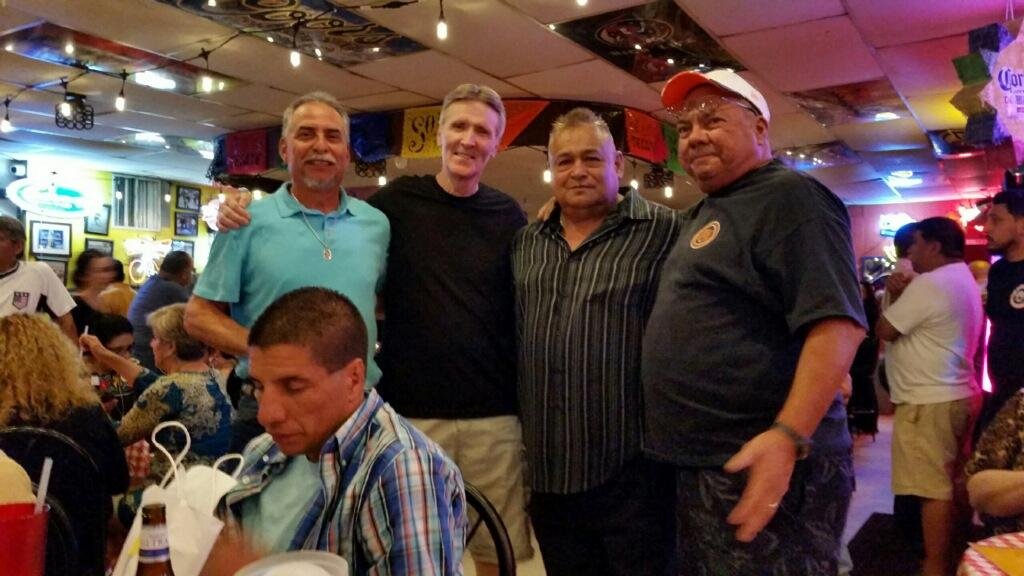 Fun times at Rosa's Cantina, Ruly, Bobby,Yogi, & Ray..😎