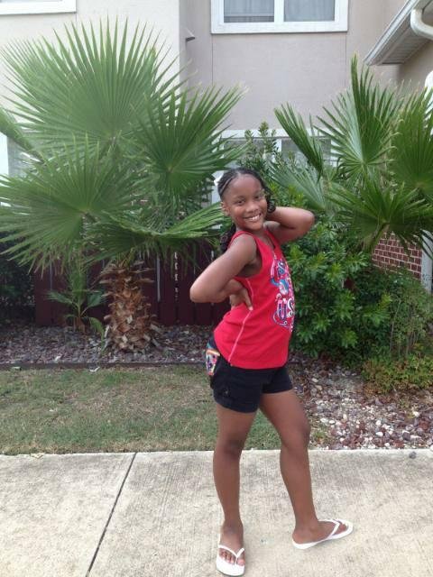 This is my granddaughter Demaryia I am praying she be my next top model.