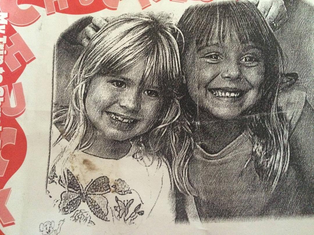 Look what I found today. 9/14/05. Our little girls