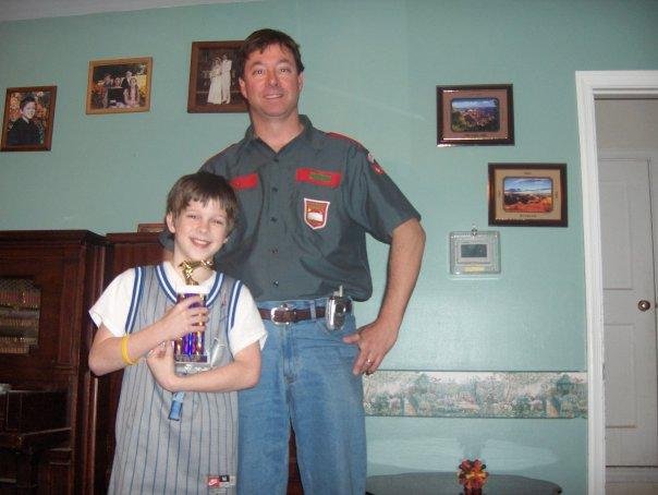 David and Dad!